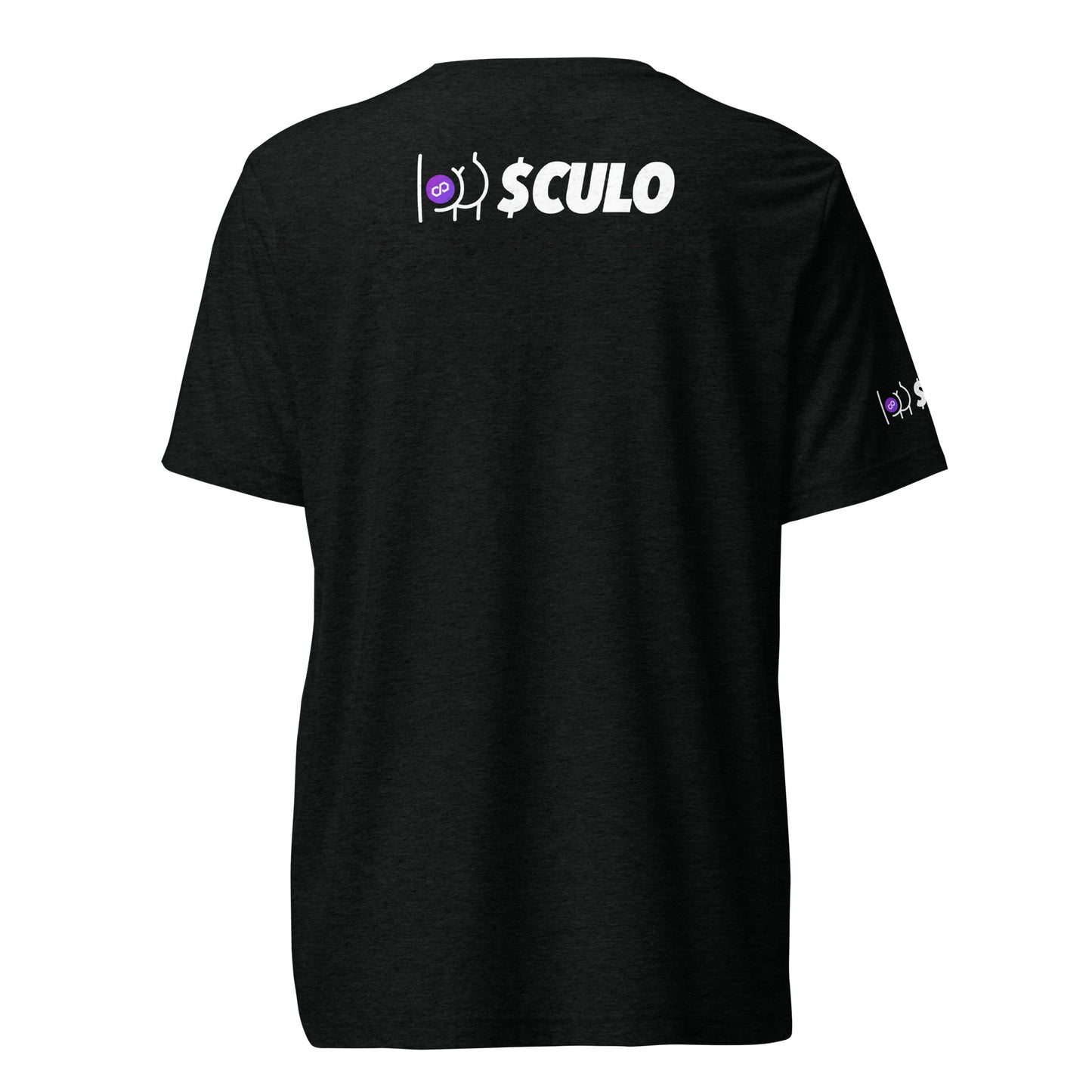 $CULO Black Tee Logo