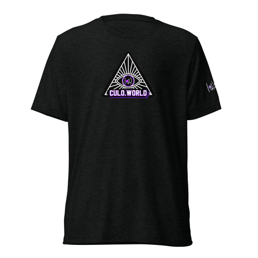 $CULO Black Tee Illuminati